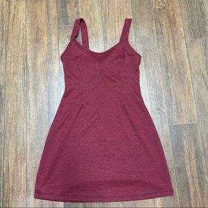 Forever 21 | Red and Black Houndstooth Dress